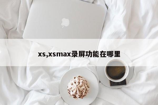 xs,xsmax录屏功能在哪里